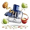 Automatic Vegetable & Fruit Peel Remover | Electric Peeler with Container | Fast & Easy Peeling for Grapes, Cherry Tomatoes & Small Fruits