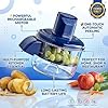 Automatic Vegetable & Fruit Peel Remover | Electric Peeler with Container | Fast & Easy Peeling for Grapes, Cherry Tomatoes & Small Fruits