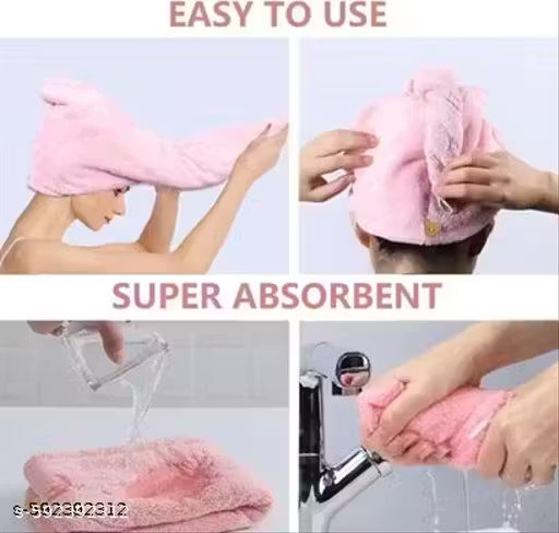 Hair Towel Wrap for Women-Quick Drying