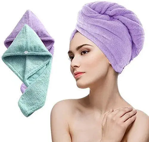 Hair Towel Wrap for Women-Quick Drying