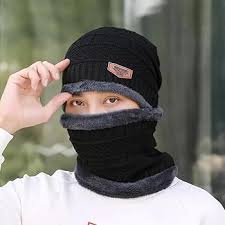 Police Winter Running Performance Combo (Warm Cap + Neck Warmer + Knee Support Sleeve)
