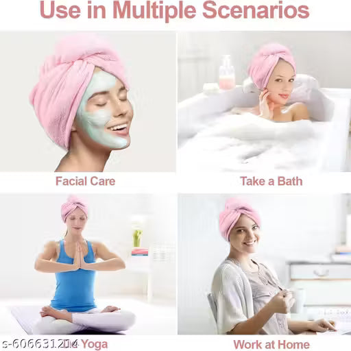 Hair Towel Wrap for Women-Quick Drying